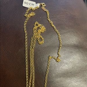 Chain Sterling Silver S925 and gold plated